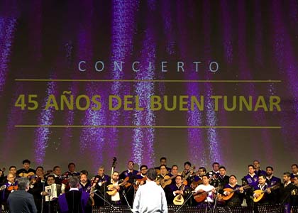 Tuna de la USMP realizó concierto por sus 45° aniversario